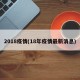 2018疫情(18年疫情最新消息)